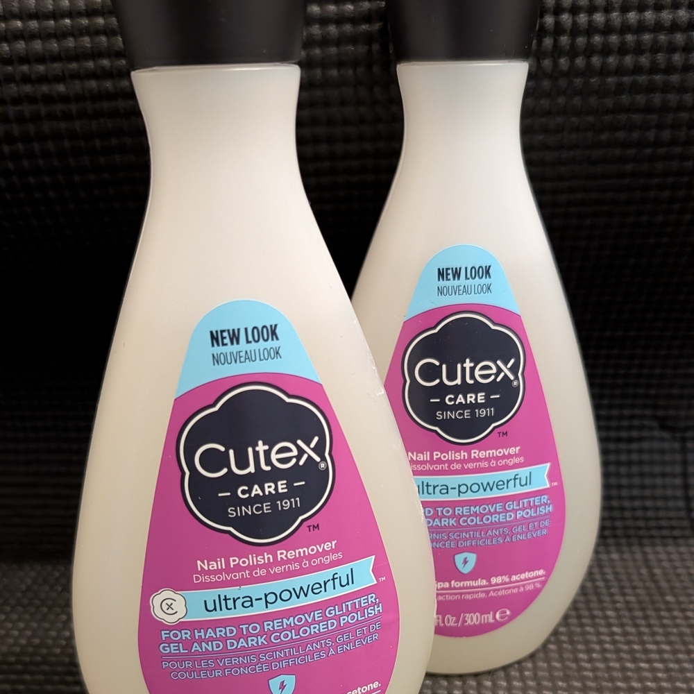 Utex Nail Polish Remover - White and Purple
